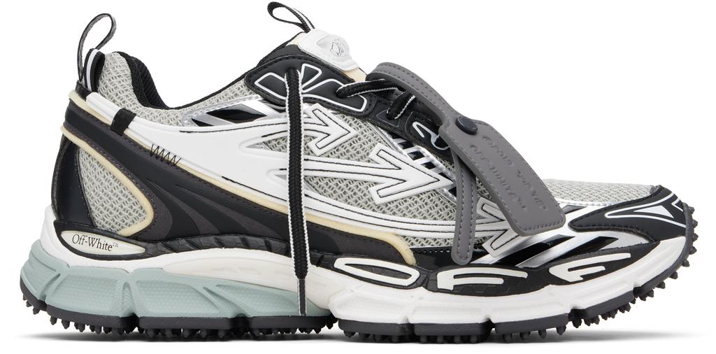 Graue und schwarze „Be Right Back“-Sneaker image 2