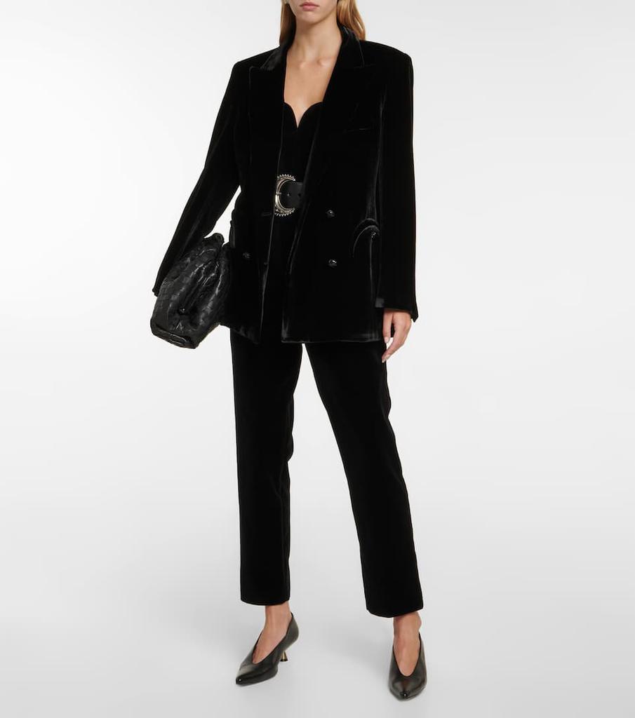 商品BLAZÉ MILANO|Everynight天鹅绒西装式外套,价格¥11460,第4张图片详细描述