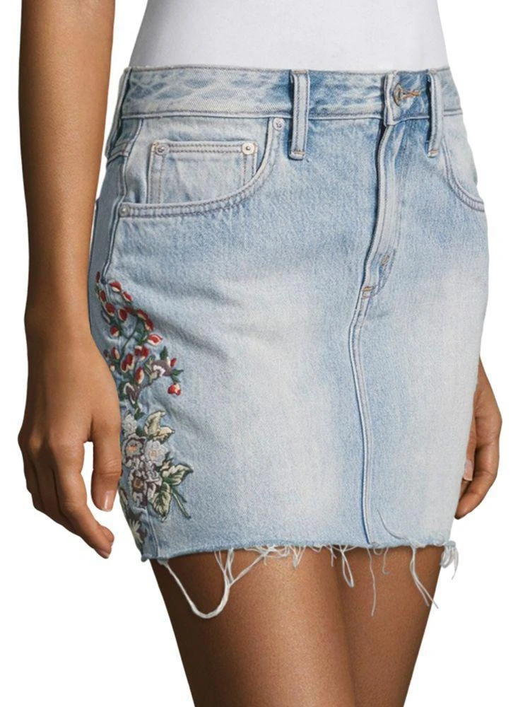 商品Tularosa|Aubrey Denim Mini Skirt,价格¥499,第3张图片详细描述