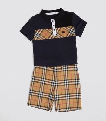 商品Burberry|Vintage Check Polo Shirt,价格¥825,第3张图片详细描述