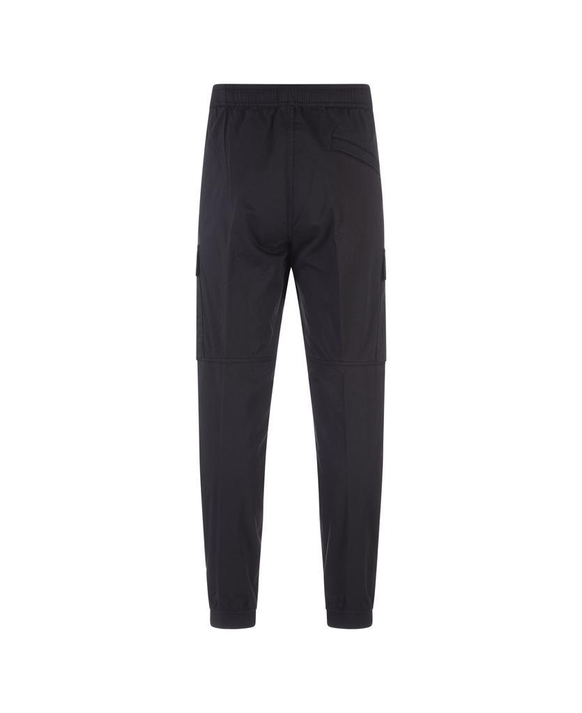 商品Stone Island|Man Black Cargo Trousers,价格¥2263,第4张图片详细描述