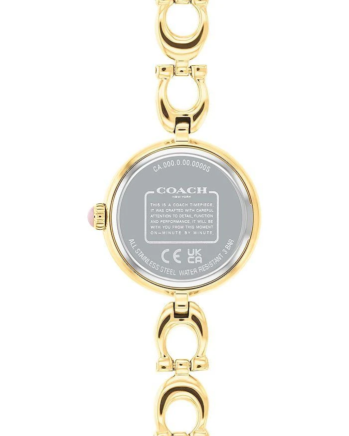 商品Coach|Gracie Watch, 23mm,价格¥2594,第4张图片详细描述