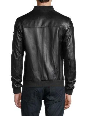 商品RON TOMSON|Leather Bomber Jacket,价格¥1874,第2张图片详细描述