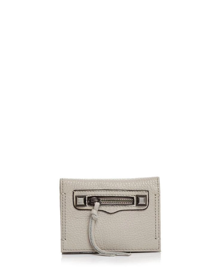 商品Rebecca Minkoff|Regan Leather Card Case,价格¥169,第1张图片