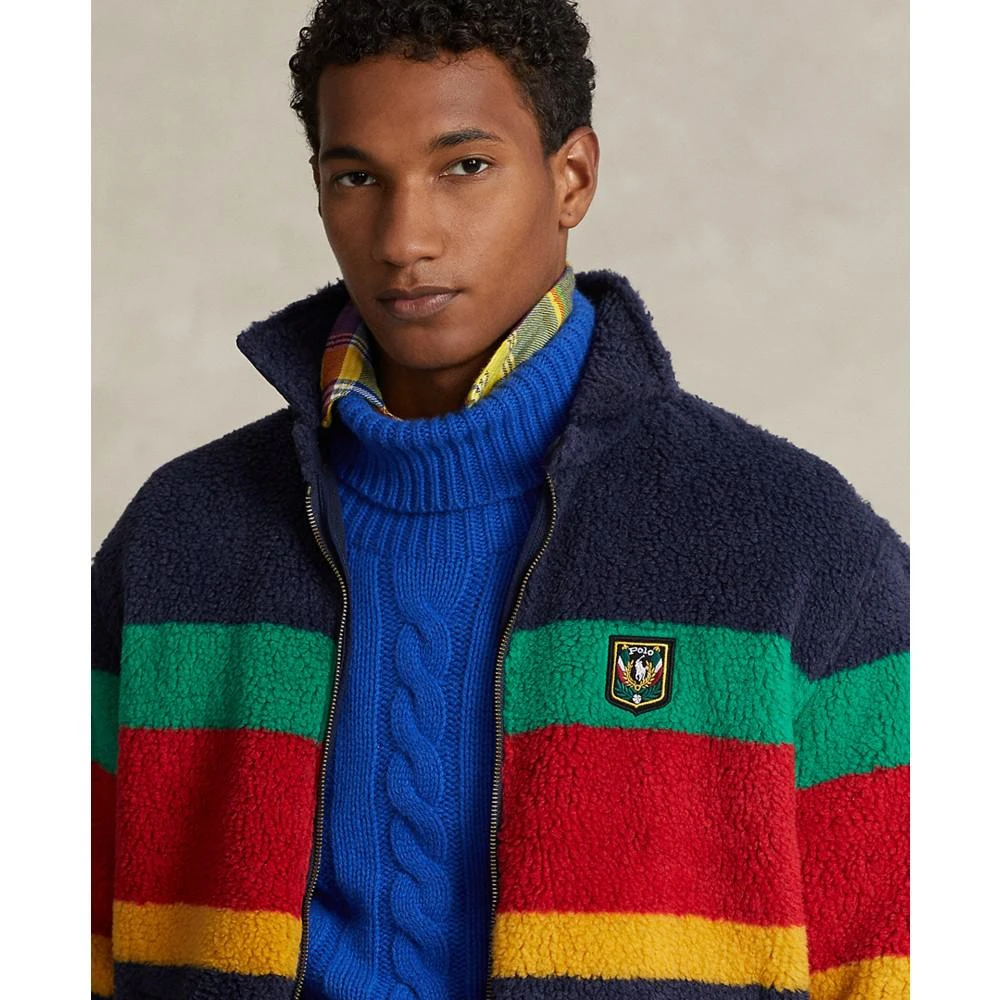 商品Ralph Lauren|Men's Laurel Crest Pile Fleece Jacket,价格¥1109,第3张图片详细描述