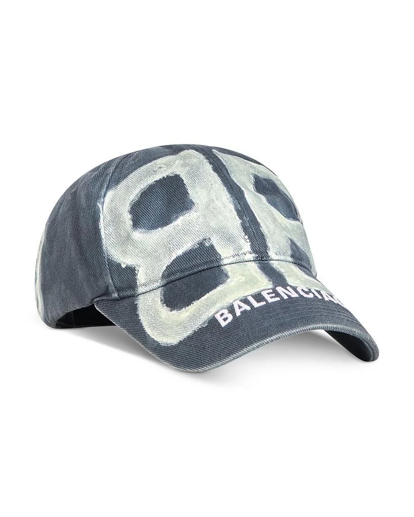商品Balenciaga|Sprayed BB Logo Baseball Cap,价格¥3718,第1张图片