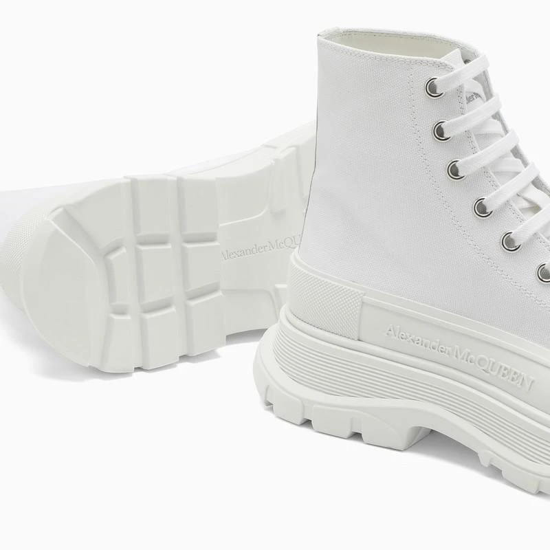 White canvas Tread Slick boots 商品