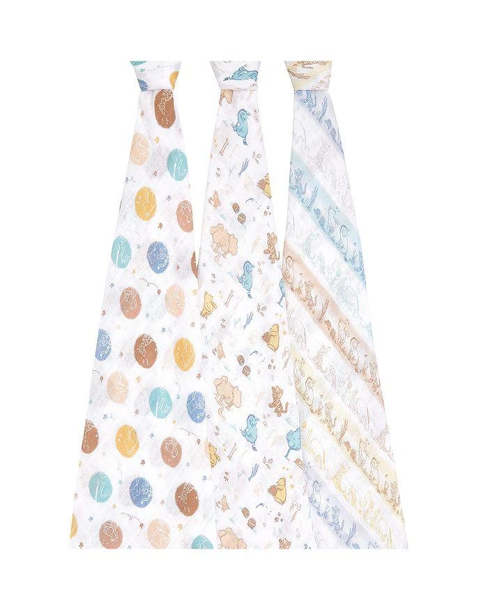 商品aden + anais|Unisex Winnie the Pooh Classic Swaddle Blankets, Pack of 3,价格¥387,第2张图片详细描述