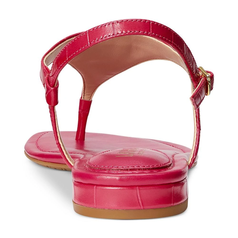 商品Ralph Lauren|Women's Ellington Flat Sandals,价格¥429,第3张图片详细描述