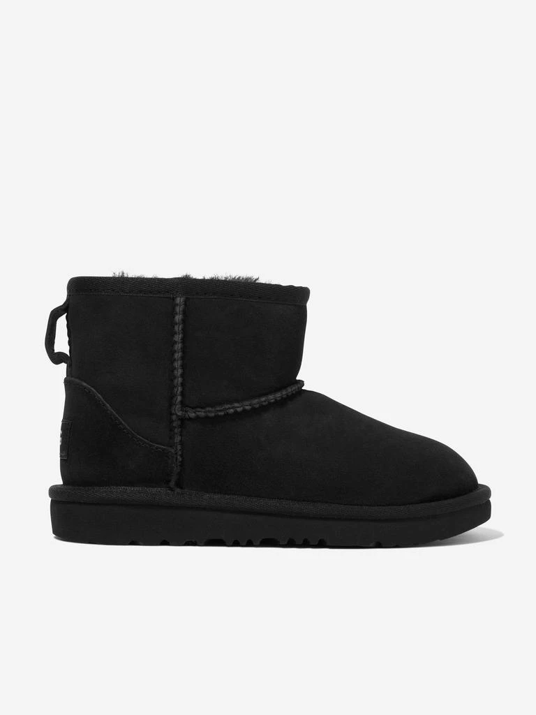 商品UGG|UGG Kids Classic Mini II Boots in Black,价格¥1114,第1张图片