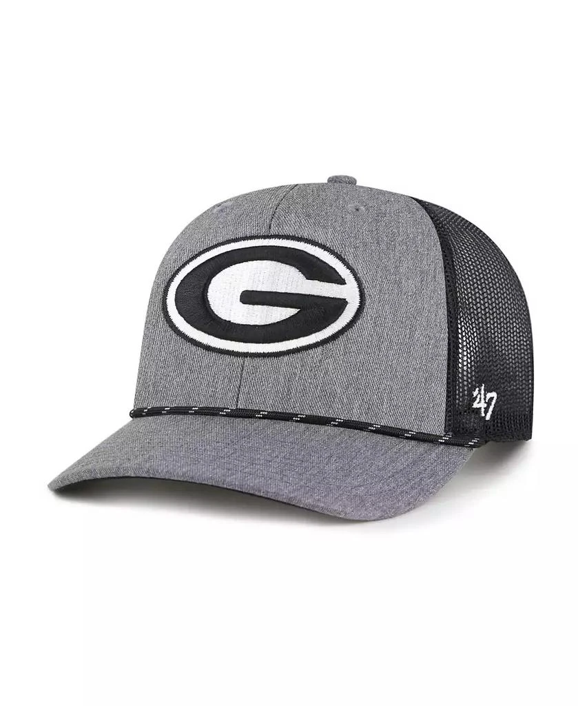 商品47 Brand|Men's Gray Georgia Bulldogs Carbon Rope Adjustable Hat,价格¥259,第1张图片