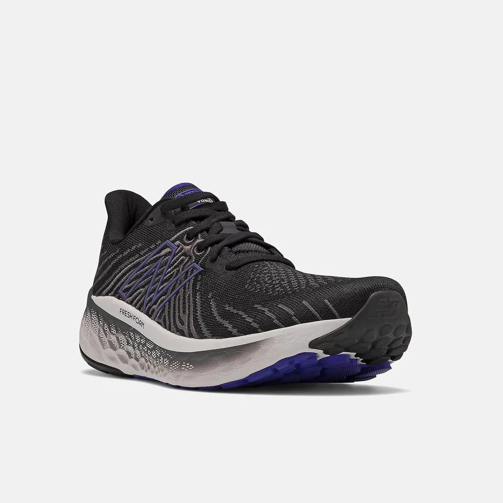 商品New Balance|Men's Fresh Foam X Vongo V5 Running Shoes - 2E/wide Width In Black W/ Deep Violet,价格¥973,第2张图片详细描述