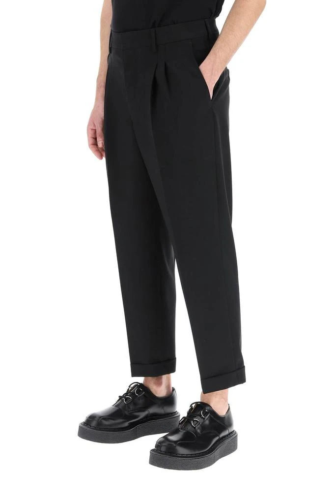 商品AMI|Ami paris carrot fit trousers,价格¥1532,第4张图片详细描述