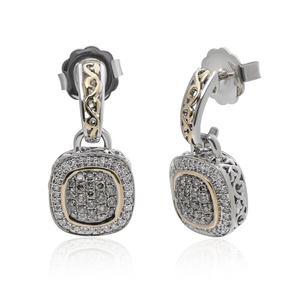 商品Charles Krypell|Charles Krypell Women's Sterling Silver and 18K Gold Necklace,价格¥5987,第3张图片详细描述