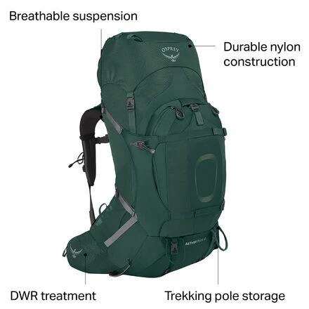 商品Osprey|Aether Plus 60L Backpack,价格¥2413,第3张图片详细描述