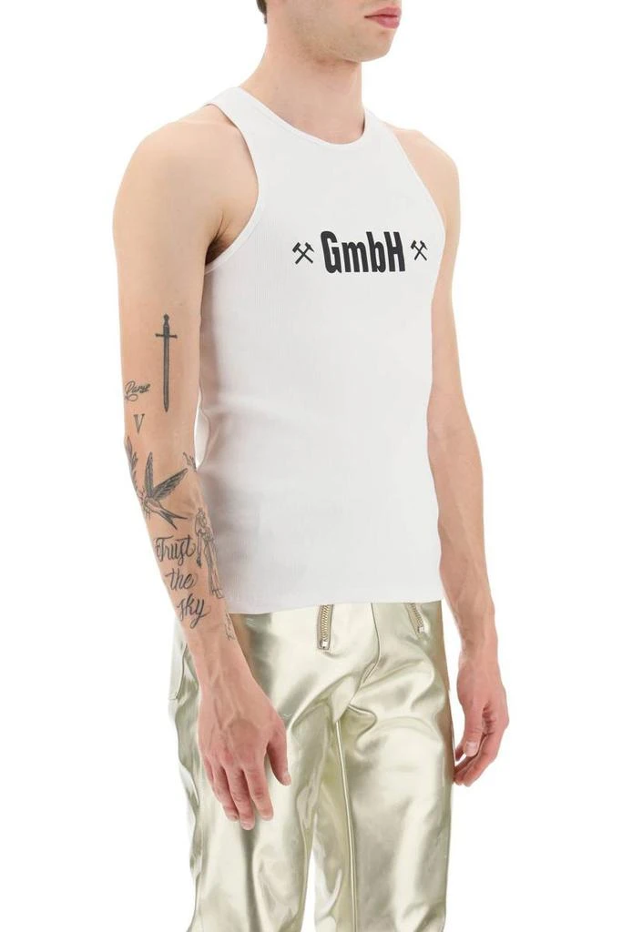 商品GMBH|Gmbh logo print ribbed tank top,价格¥870,第2张图片详细描述