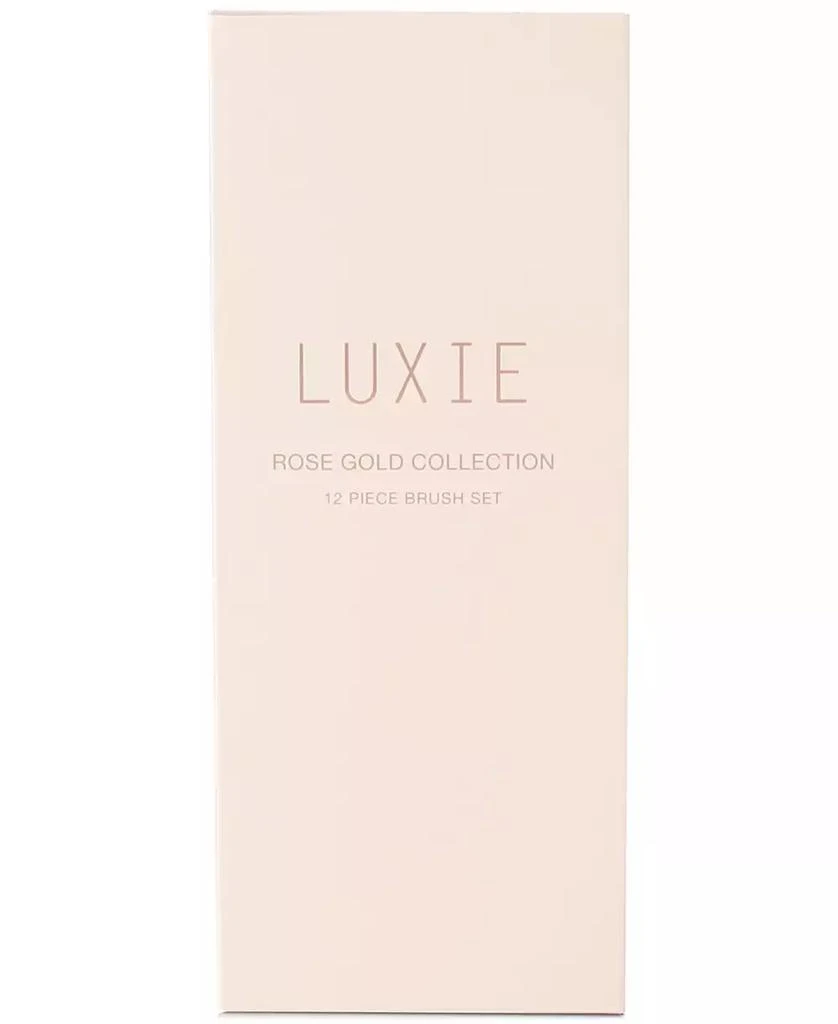 商品Luxie|12-Pc. Signature Rose Gold Makeup Brush Set,价格¥936,第3张图片详细描述