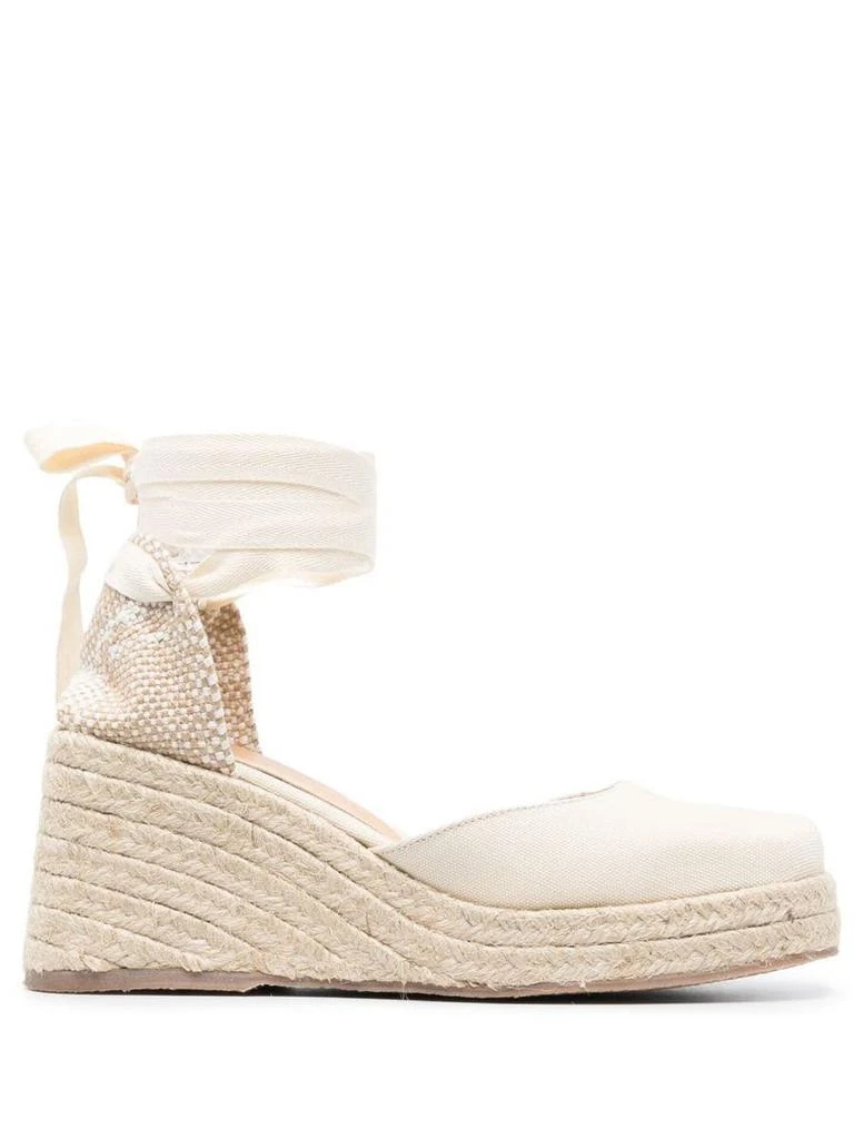 商品CASTAÑER|Castañer Tina Raffia Wedge Espadrilles,价格¥599,第1张图片