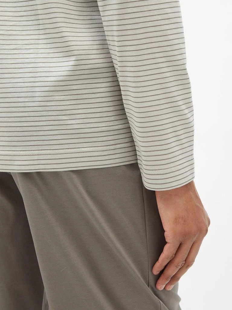 商品Zimmerli|Striped cotton-jersey pyjamas,价格¥1160,第3张图片详细描述