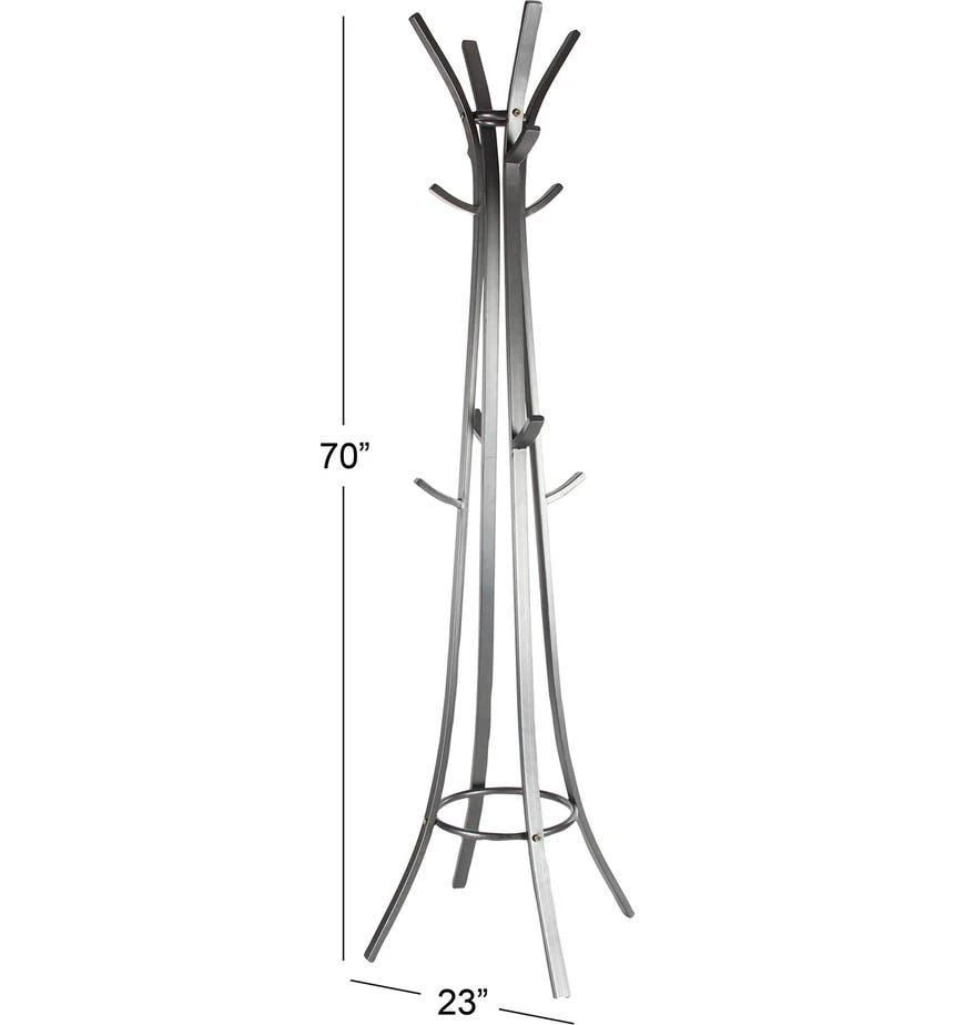 商品VIVIAN LUNE HOME|Dark Gray Metal Industrial Coat Rack,价格¥964,第1张图片