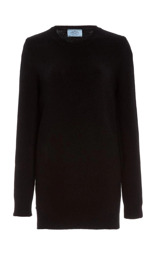 商品Prada|Prada - Crewneck Cashmere Sweater - Black - IT 36 - Moda Operandi,价格¥10467,第1张图片