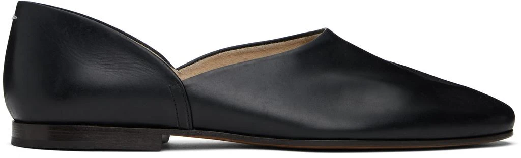 商品MAISON MARGIELA|Black Grecian Slip-on Loafers,价格¥5759,第1张图片