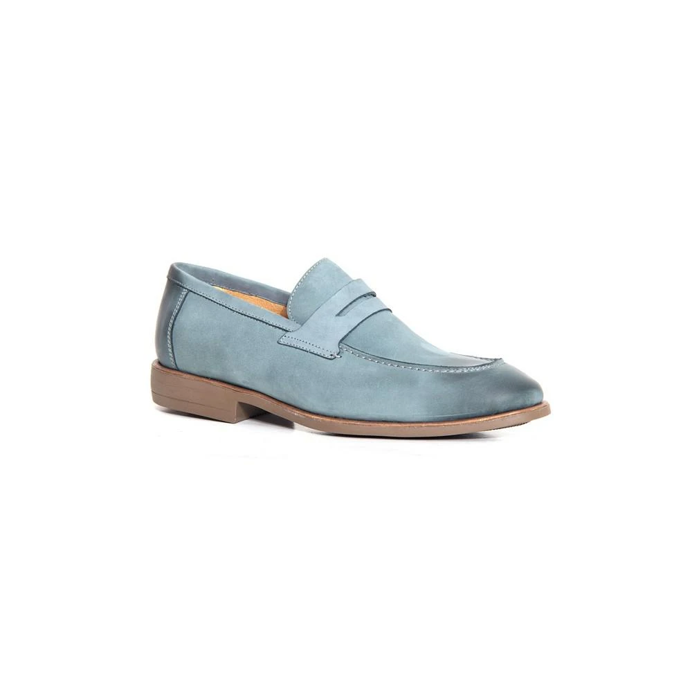 商品Sandro Moscoloni|Men's Moccasin Toe Penny Strap Slip-on Shoes,价格¥1387,第1张图片