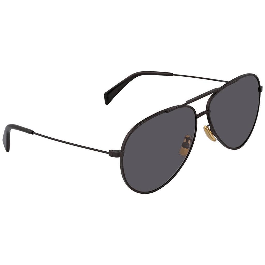 商品Celine|Celine Grey Aviator Unisex Sunglasses CL40062U 02D 59,价格¥1003,第1张图片