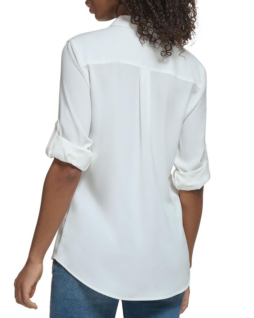 Roll Sleeve Shirt商品第2张图片规格展示