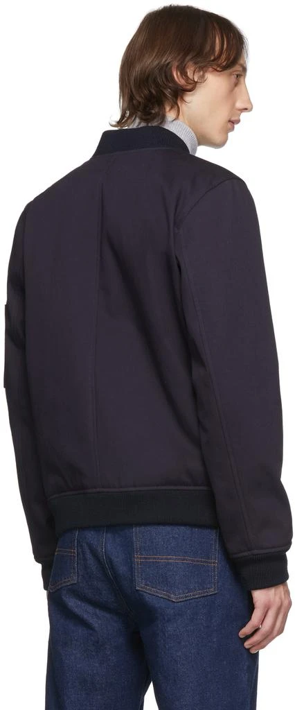 商品A.P.C.|Navy Gregoire Bomber Jacket,价格¥1777,第3张图片详细描述