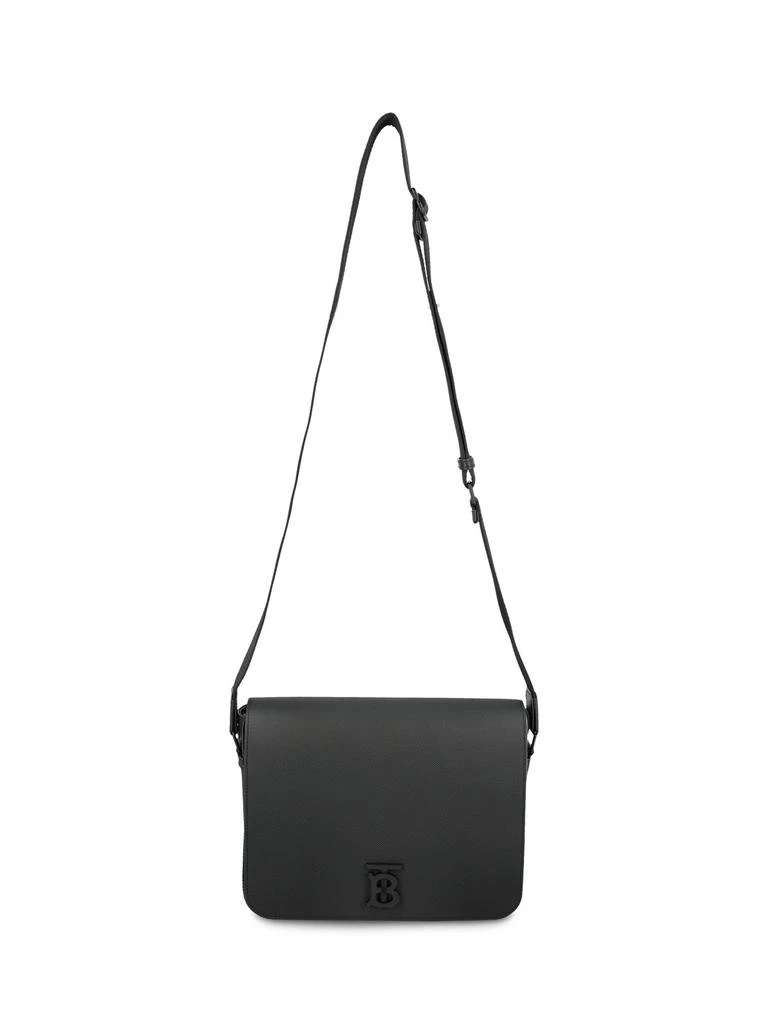 商品Burberry|Burberry Alfred Logo Plaque Small Messenger Bag,价格¥15052,第3张图片详细描述