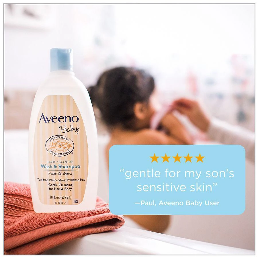 商品Aveeno|婴儿温和洗发水 (含天然燕麦提取物),价格¥109,第2张图片详细描述