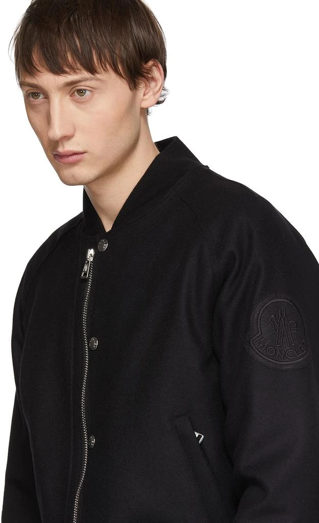 商品Moncler|2 Moncler 1952 Black Down Icar Jacket 男款羽绒服,价格¥10313,第4张图片详细描述