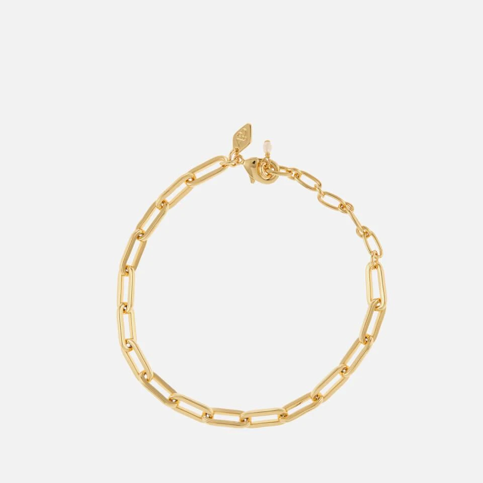 商品Anni Lu|Anni Lu Golden Hour 18-Karat Gold-Plated Bracelet,价格¥455,第1张图片