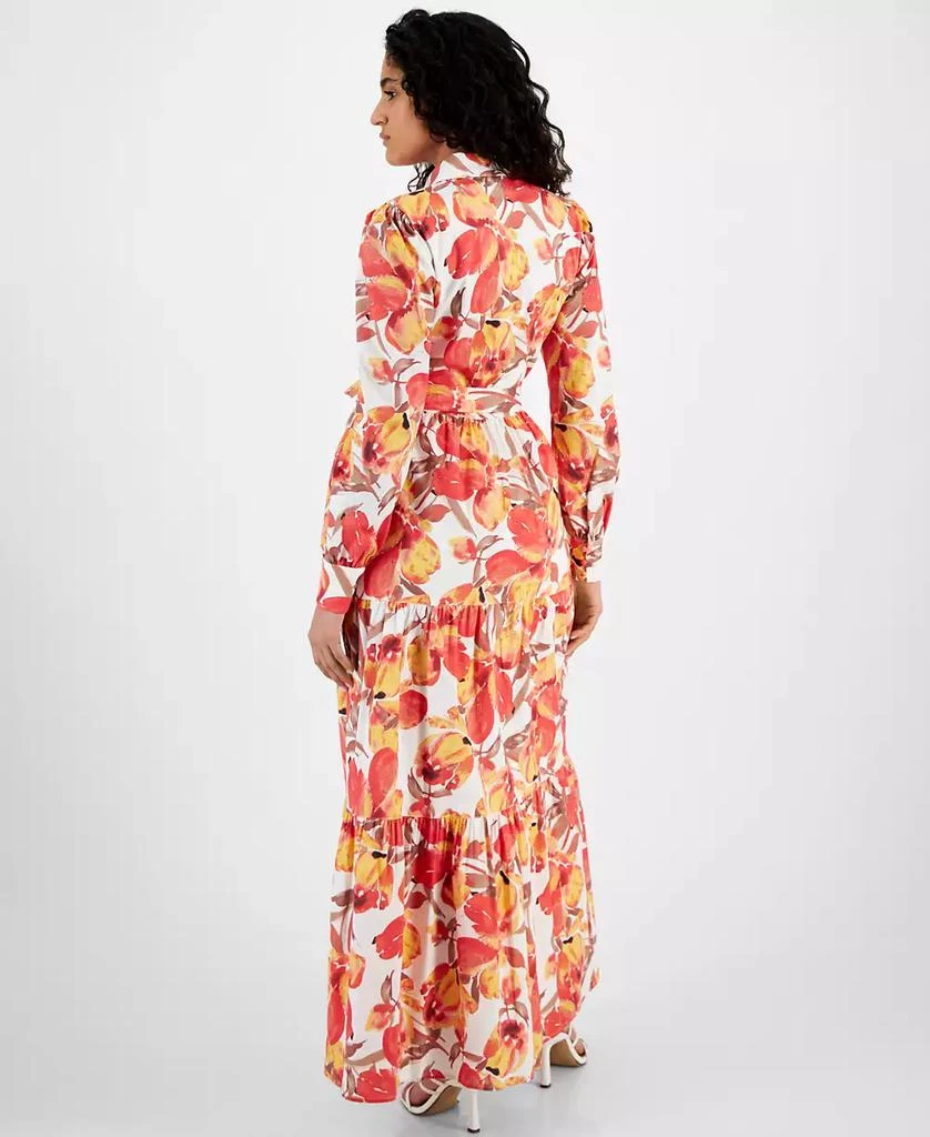 商品RACHEL Rachel Roy|Women's Pru Floral Maxi Shirt Dress,价格¥521,第2张图片详细描述