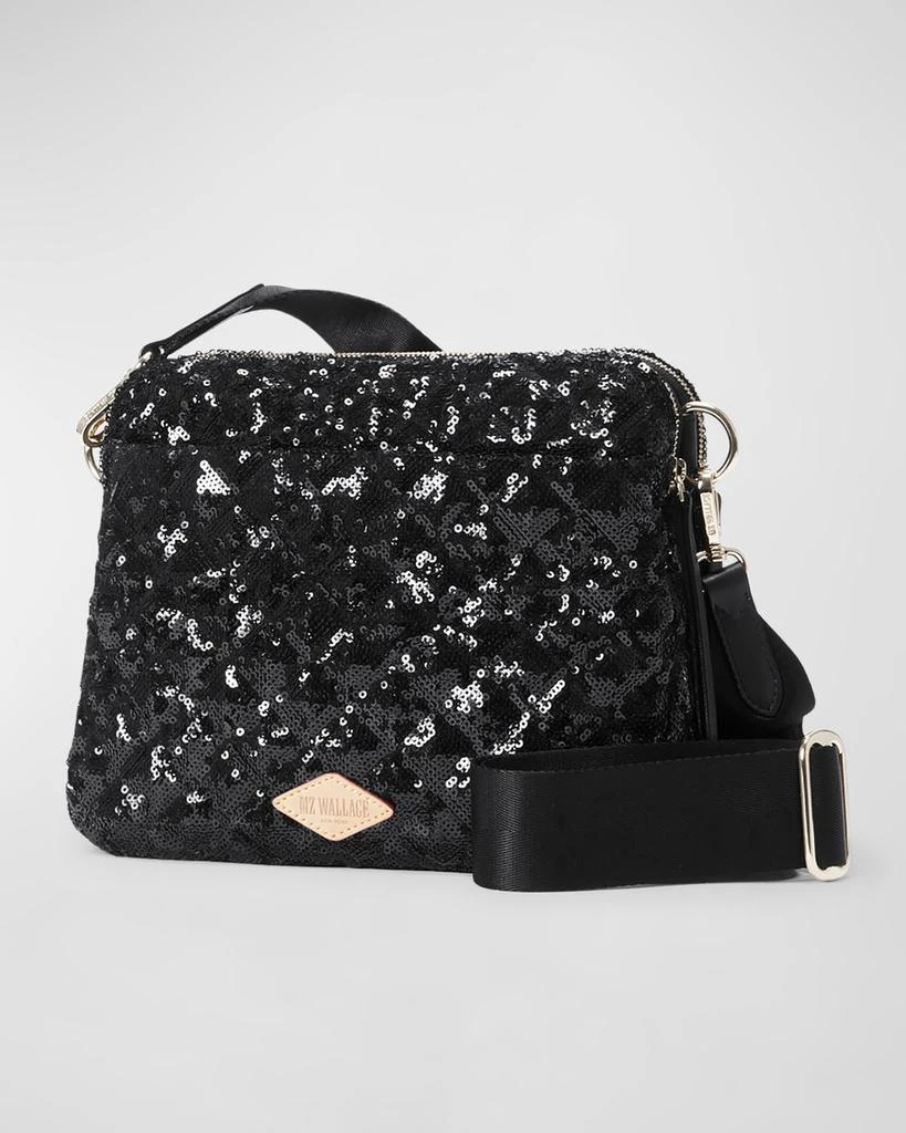 商品MZ Wallace|Madison Sequins Quilted Crossbody Bag,价格¥2398,第5张图片详细描述