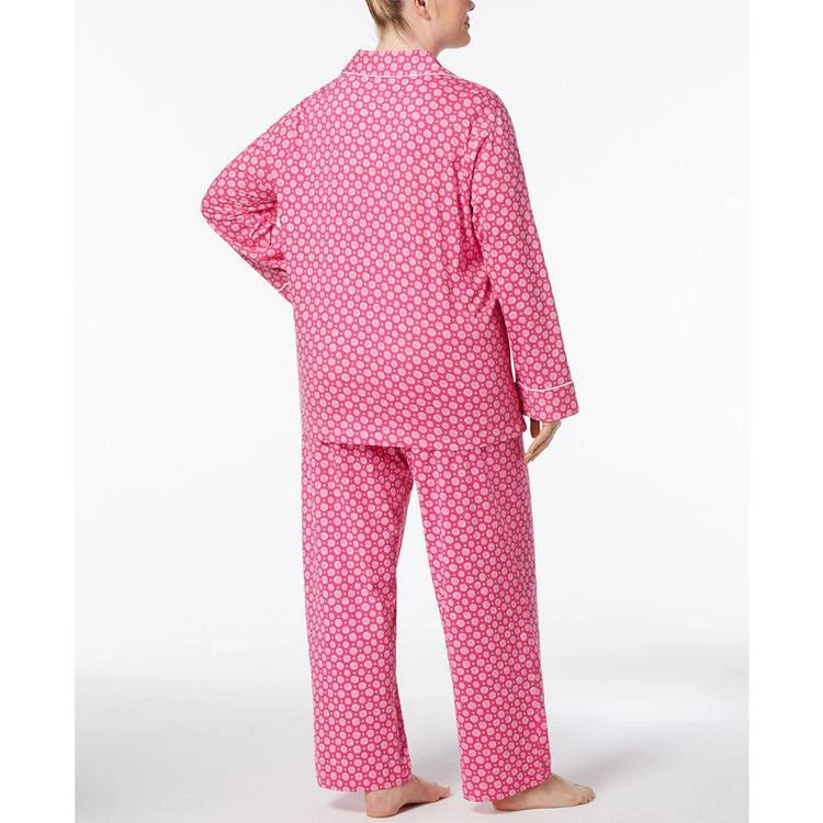 商品Ralph Lauren|Plus Size Cotton-Knit Pajama Set,价格¥394,第2张图片详细描述