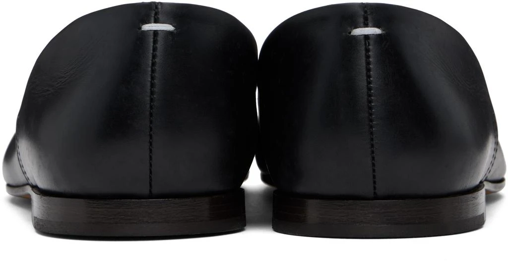 商品MAISON MARGIELA|Black Grecian Slip-on Loafers,价格¥5759,第2张图片详细描述