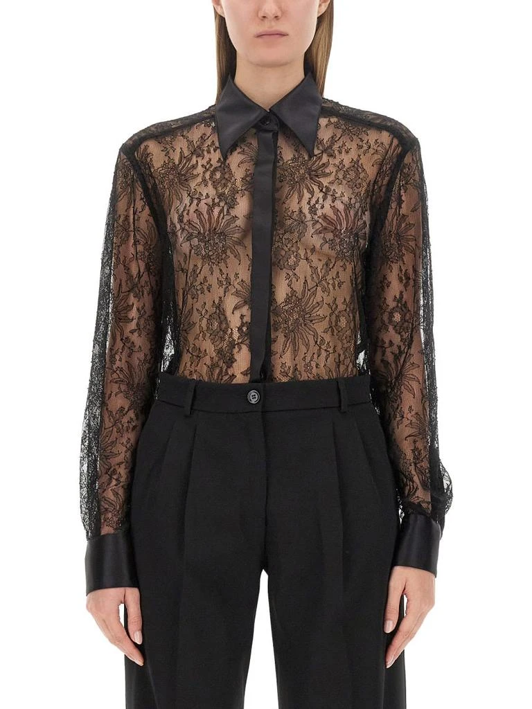 商品Dolce & Gabbana|Chantilly Lace Shirt,价格¥12946,第1张图片