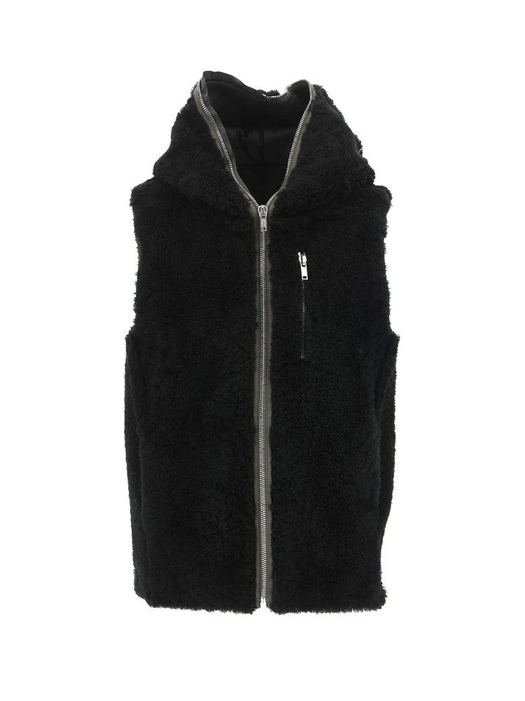 商品Rick Owens|Rick Owens Zipped Hooded Sleeveless Jacket,价格¥13145,第1张图片