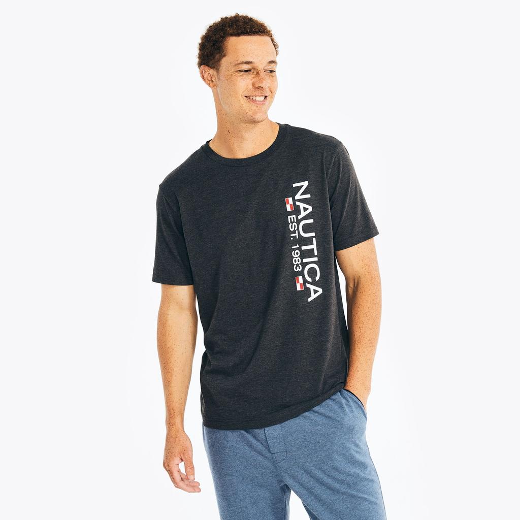 Nautica Mens Logo Sleep T-Shirt商品第1张图片规格展示