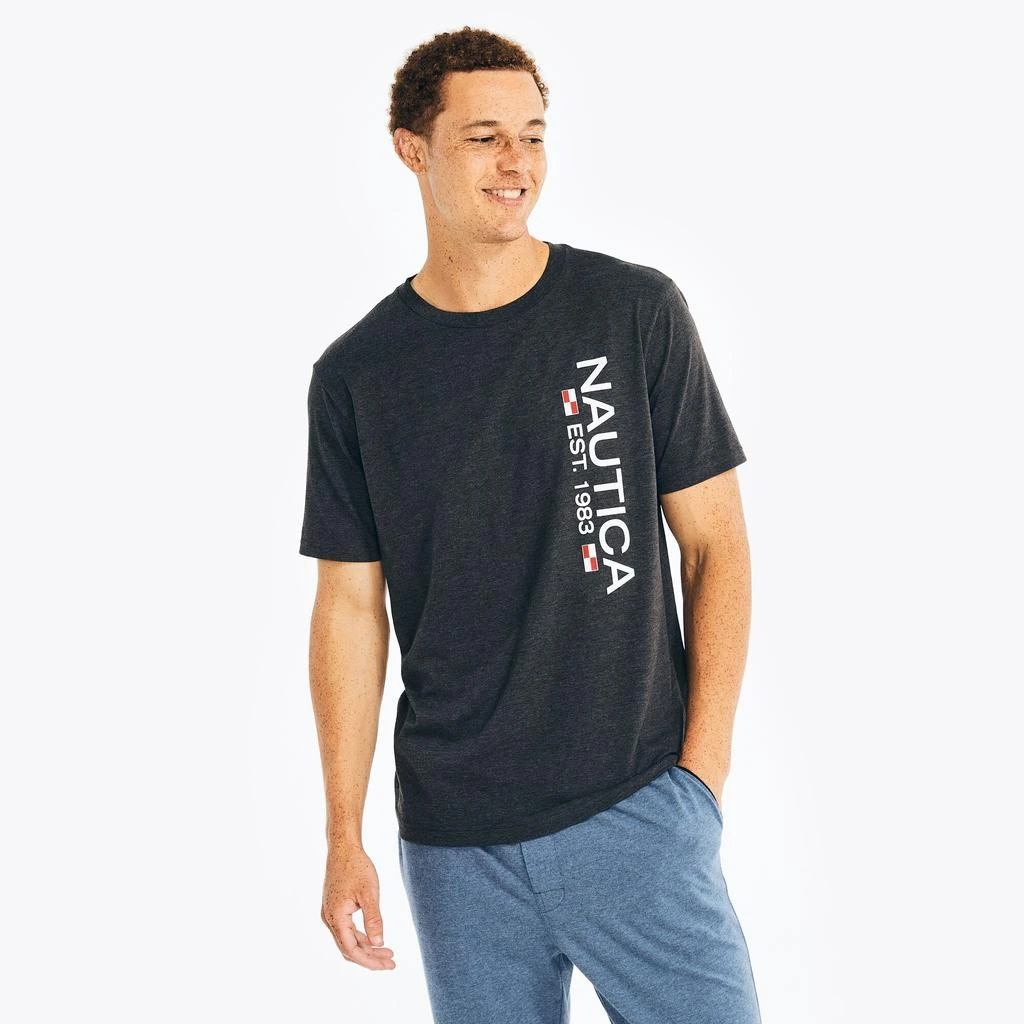 商品Nautica|Nautica Mens Logo Sleep T-Shirt,价格¥59,第4张图片详细描述