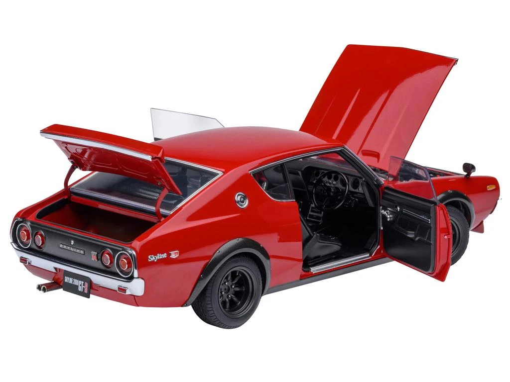 商品Autoart|Nissan Skyline 2000GT-R (KPGC110) Tuned Version RHD (Right Hand Drive) Red 1/18 Model Car by,价格¥2824,第1张图片
