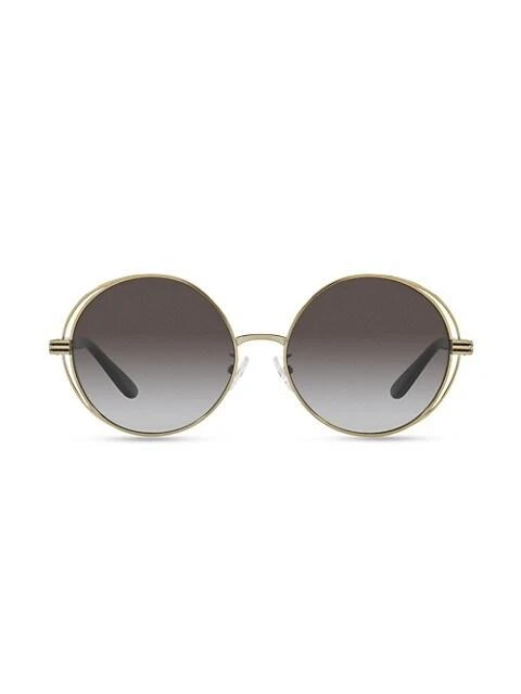 商品Tory Burch|Kira 56MM Round Sunglasses,价格¥1427,第1张图片