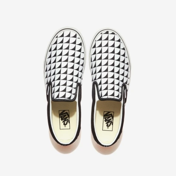 【Brilliant|包邮包税】万斯 CLASSIC SLIP-ON  休闲鞋 便鞋 一脚蹬 懒人鞋  VN000CT5BP7 CHECKERBOARD BLACK/TRUE WHITE 商品