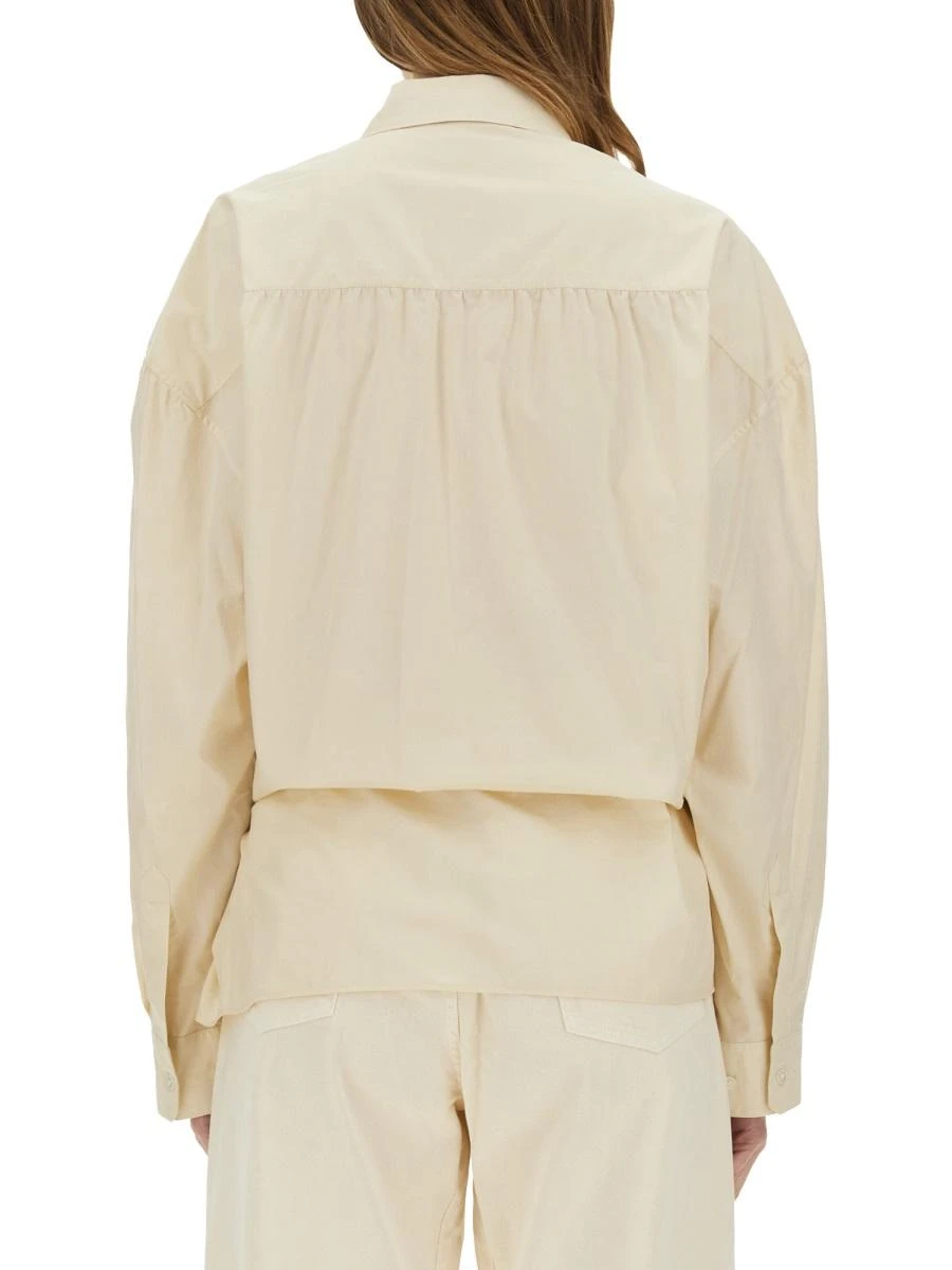 商品Lemaire|Lemaire 女士衬衫 SH1141LF588YE507 白色,价格¥3304,第4张图片详细描述