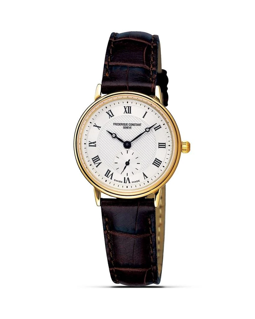 商品Frederique Constant|"Slim Line" Quartz 腕表, 28mm,价格¥7846,第1张图片详细描述