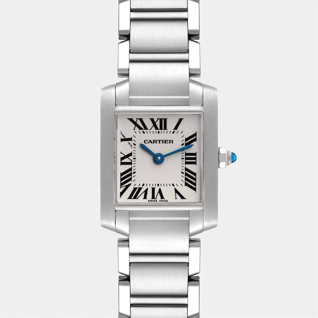 商品[二手商品] Cartier|Cartier Tank Francaise Small Silver Dial Steel Ladies Watch W51008Q3 20 x 25 mm,价格¥26539,第3张图片详细描述