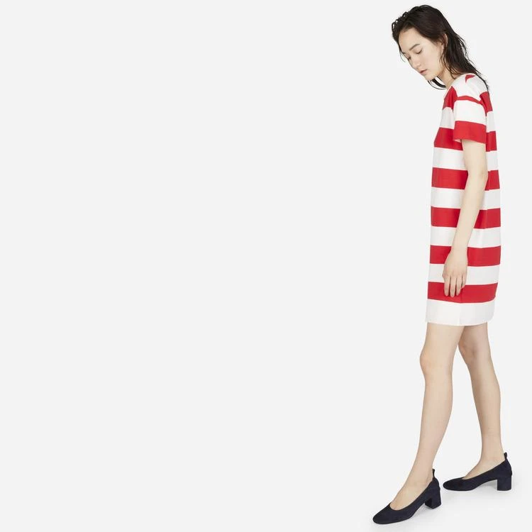 商品Everlane|纯棉条纹直身连衣裙,价格¥104,第4张图片详细描述