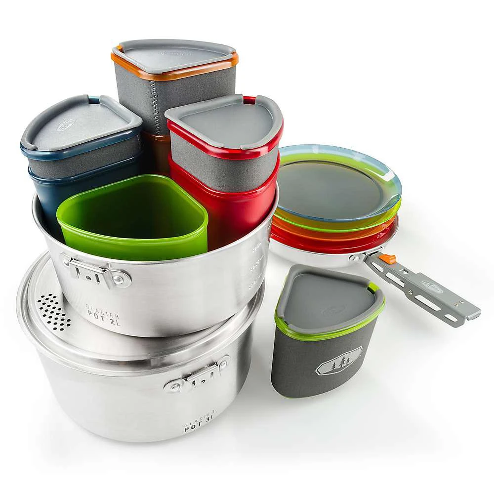 GSI Outdoors Glacier Stainless Camper Cookset 商品